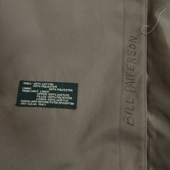 RALPH LAUREN Double Breasted Belted Trench Coat Wool Collar Old Money Preppy - Picture 12 of 13